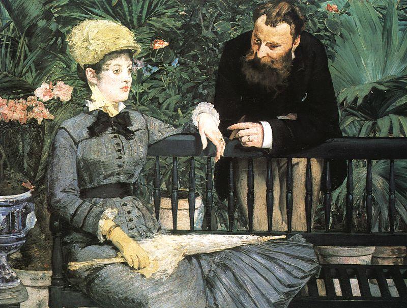 Edouard Manet In the Conservatory